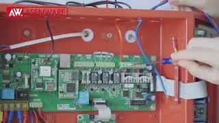 How To Wire D116-Addressable annunciator To FP200-Addressable Fire Alarm Control Panel