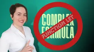 No more complex formulas that others just can't read - use function LET in Microsoft 365