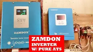 PAANO GAMITIN ANG ATS SA ZAMDON POWER INVERTER