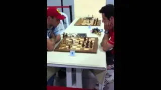 Evgenij Miroshnichenko vs Hrant Melkumyan Blitz game 3'2