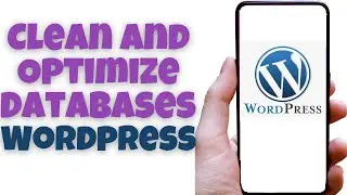 Clean and Optimize Databases Wordpress