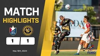Pittsburgh Riverhounds vs. North Carolina FC Match Highlights 5-18-24