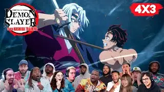 Demon Slayer Season 4 Ep. 3 Reaction Mashup | Kimetsu no Yaiba 4X3 Reaction Mashup