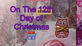 12th Day of Christmas Advent 🎁 Creating a note book 🎅