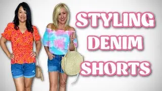 Denim Shorts for Summer | 6 Outfit Ideas with Jean Shorts for Women Over 40