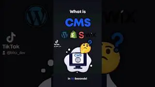 What Is CMS In 30 Seconds! 🤔👩🏻‍💻 
