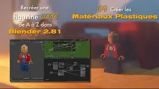 07 - Recréer une Figurine Lego dans Blender 281 - Créer Les Materiaux Plastiques