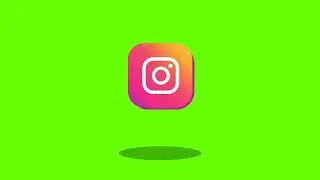 Instagram Logo Green Screen Video Animation | The Green Visuals