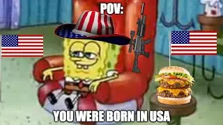 born in the USA 🇺🇸 | Memetober #20