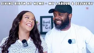 ASKING MY HUSBAND TOUGH AND SCARY QUESTIONS ABOUT MY LABOUR & DELIVERY,  GIVING BIRTH AT HOME etc..