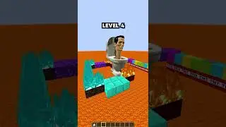 MINECRAFT: BEST SIGMA SKIBIDI TOILET IQ TEST! 😂 (WORLD'S SMALLEST VILOLIN) #minecraft #shorts