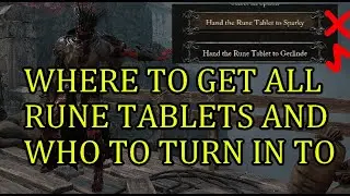 Lords of the Fallen ALL Rune Tablet Locations and Who to Turn Them in to