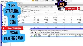 Pisah Traffik STARLINK & GSM