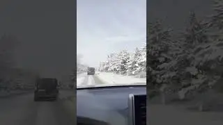 la neige au Canada☃️❤️