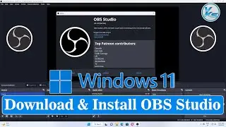 ✅ How To Download And Install OBS Studio 29.0 On Windows 11