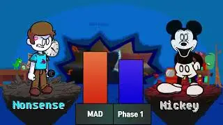 First time watching Nonsense 2.0 & troll face VS Finn mickey mouse