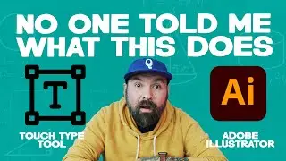Using the Touch Type Tool in Illustrator