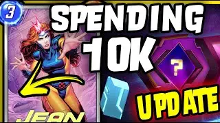 Spending 10k Credits On The NEW Spotlight Caches UPDATE | Marvel Snap