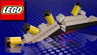 LEGO TITANIC Sinking Animation.