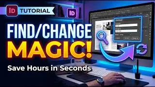 Adobe InDesign Find/Change Magic! Save Hours of Work in Seconds 🚀 