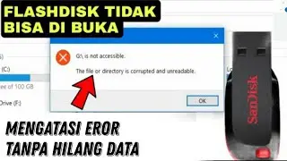 How to solve the problem of a flash disk that cannot be opened 