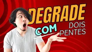 Top 1 degrade com dois pentes #degrade #fade #barbershop