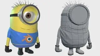 How to Create a Minion in Blender - Part 1
