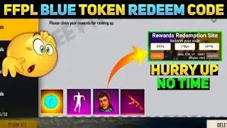 Free Fire New Redeem Code || How To Get FFPL Blue Token || Free Fire Today Redeem Code