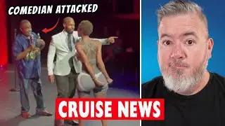 CRUISE NEWS - Passenger Attacks Cruise Comedian, FIRE CANCELS CRUISES, UNESCO Ban on Cruise Ducks