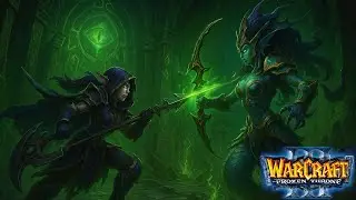 Warcraft 3 Frozen Throne: The Tomb of Sargeras | Hard Nightelf 03 Gameplay