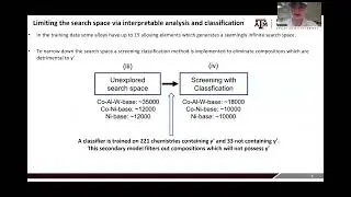 Eli Norris - Unsupervised learning-aided extrapolation for accelerated design of superalloys