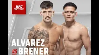 Promo - Joel Álvarez vs Elves Brener - UFC Fight Night Abu Dhabi