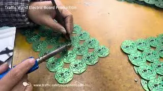 JACKWIN Traffic Wand Electric Board Production