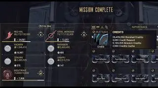 [Warframe] Secura Lecta Credit farm for 20 minutes