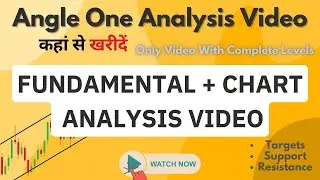 Angle One Fundamental + Chart Analysis Video 2024 | Angle One Next Move In Hindi | Targets??