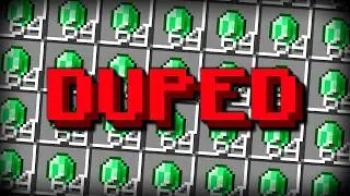DESTROYING a Pay-to-win Server by duping BILLIONS of Emeralds - GAMBLING REMOVED