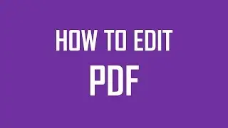 How To EDIT PDF Quickly using PDF Element Pro