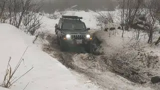 Commander in the snow