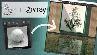 Water Material Creation - V-Ray for Rhino