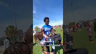 Is flag football tough or nah?🤔 