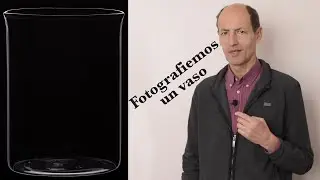 Fotografiemos con contorno blanco un vaso de vidrio Curso de fotografía 190