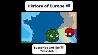 Countryballs - History of Old Europe 6 #countryballs #polandball #history #europe #eu #shorts