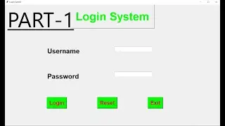 How to create Login System in Python Tkinter 