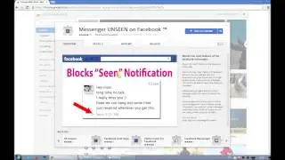 Facebook Unseen [only google chrome]