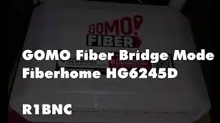 Bridging GOMO Prepaid Fiber Router Tutorial