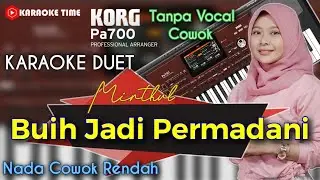 Buih Jadi Permadani Karaoke Duet || Tanpa Vocal Cowok || Voc Minthul 