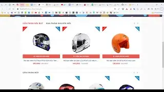 Web bán mũ bảo hiểm (PHP, MySQL, Docker) - Đồ án tốt nghiệp ĐH chuyên ngành Công nghệ thông tin