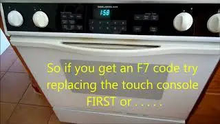 KitchenAid Range F7  Error Fix