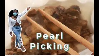 Picking A Pearl From A Live Oyster  *Hawaii Vlog*