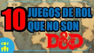 🐲 10 juegos de rol de fantasía que NO son D&D